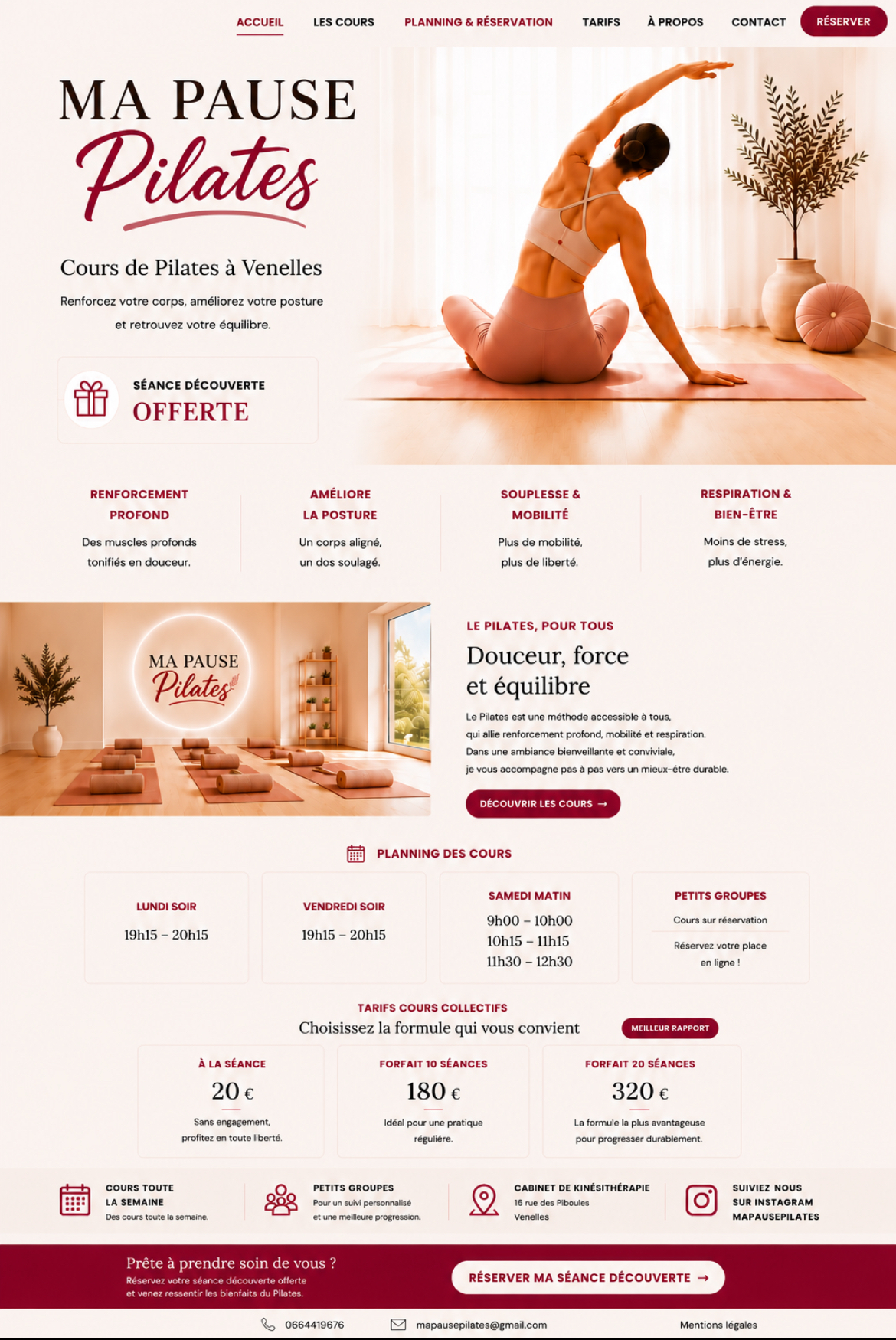 Accueil Ma Pause Pilates à Venelles